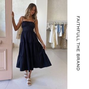 Faithfull the Brand Alexia Midi Dress